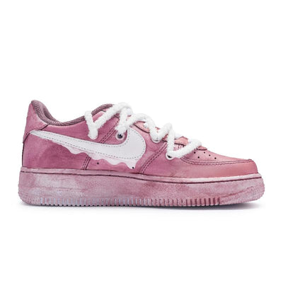 [Custom The ice cream for women melts]  Air Force 1 Skateboarding Shoes Women's