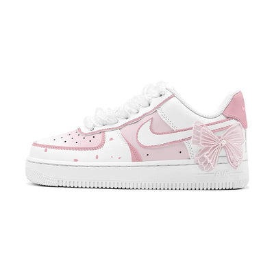 [Custom Teenage Butterfly]  Air Force 1 Skateboarding Shoes Women's