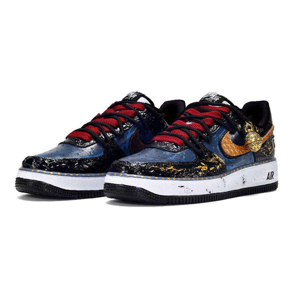 [Custom The female Great sage is back]  Air Force 1 Kids' Skateboarding Shoes Grade School