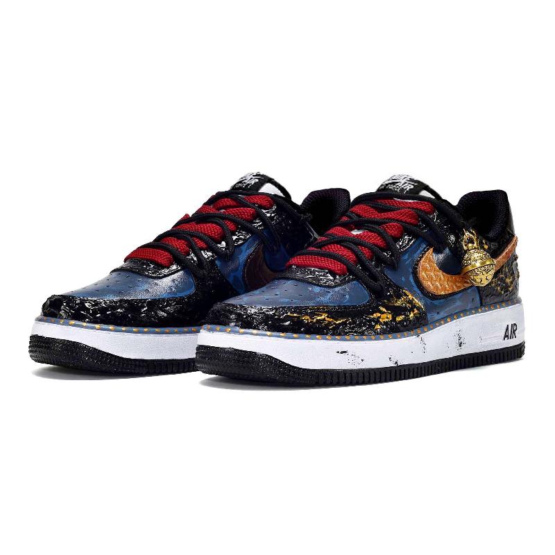 [Custom The female Great sage is back]  Air Force 1 Kids' Skateboarding Shoes Grade School