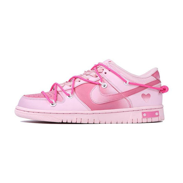 [Custom Female gradient cherry blossom]  Dunk Skateboarding Shoes Women's