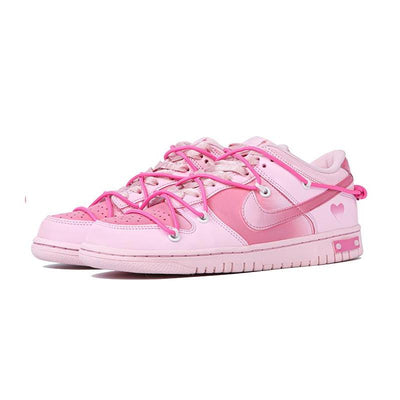 [Custom Female gradient cherry blossom]  Dunk Skateboarding Shoes Women's