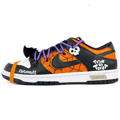 [Custom House of the Ghosts]  Dunk Skateboarding Shoes Men Low-top Orange