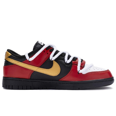 [Custom The male genius Sakuragi]  Dunk Skateboarding Shoes Men Low-top Red, Black, White Gold