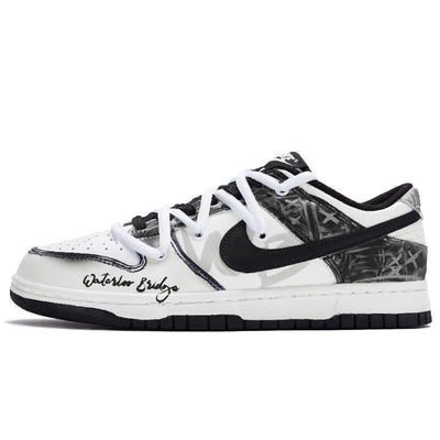 [Custom The male version of "Soul Broken on the Blue Bridge"]  Dunk Skateboarding Shoes Men