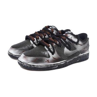 [Custom The smiling with a sticker]  Dunk Skateboarding Shoes Men