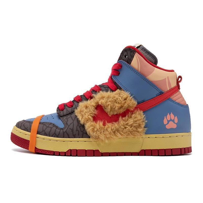 [Custom A combination of male and female bear dads]  Dunk Skateboarding Shoes Unisex