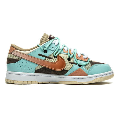 [Custom Men's South Coast]  Dunk Skateboarding Shoes Men Low-top Taupe