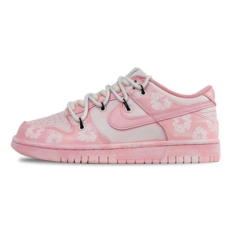 [Custom Men's cotton pink]  Dunk Skateboarding Shoes Men