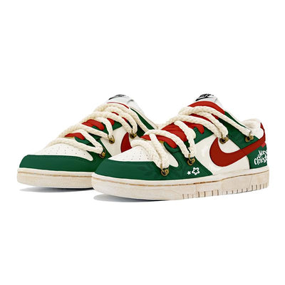 [Custom Christmas tree]  Dunk Skateboarding Shoes Men