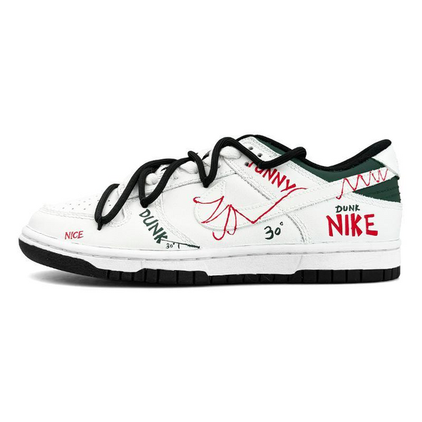 [Custom Line]  Dunk Skateboarding Shoes Men Low-top Green