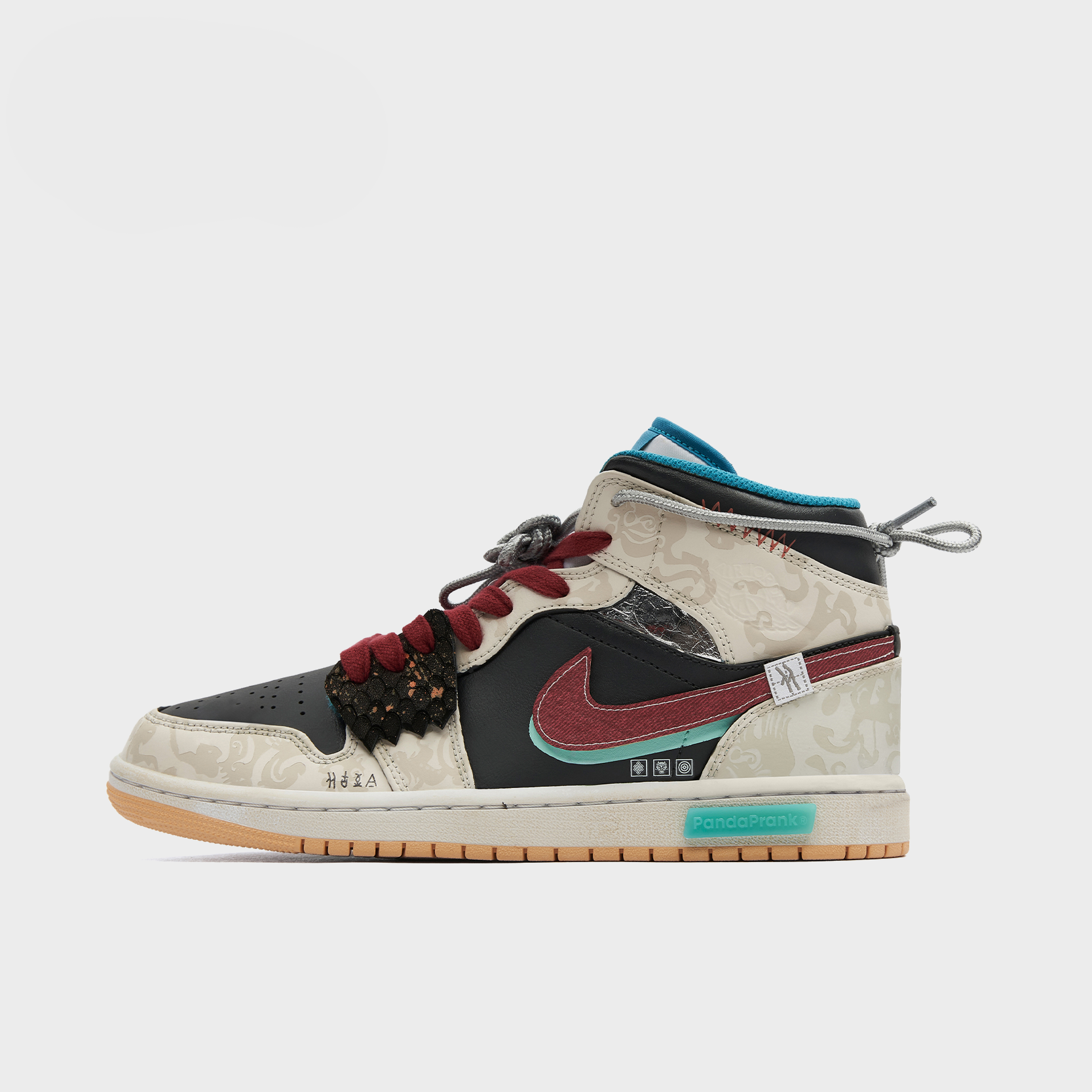 Vision - Men's Jordan 1 Mid CNY Custom