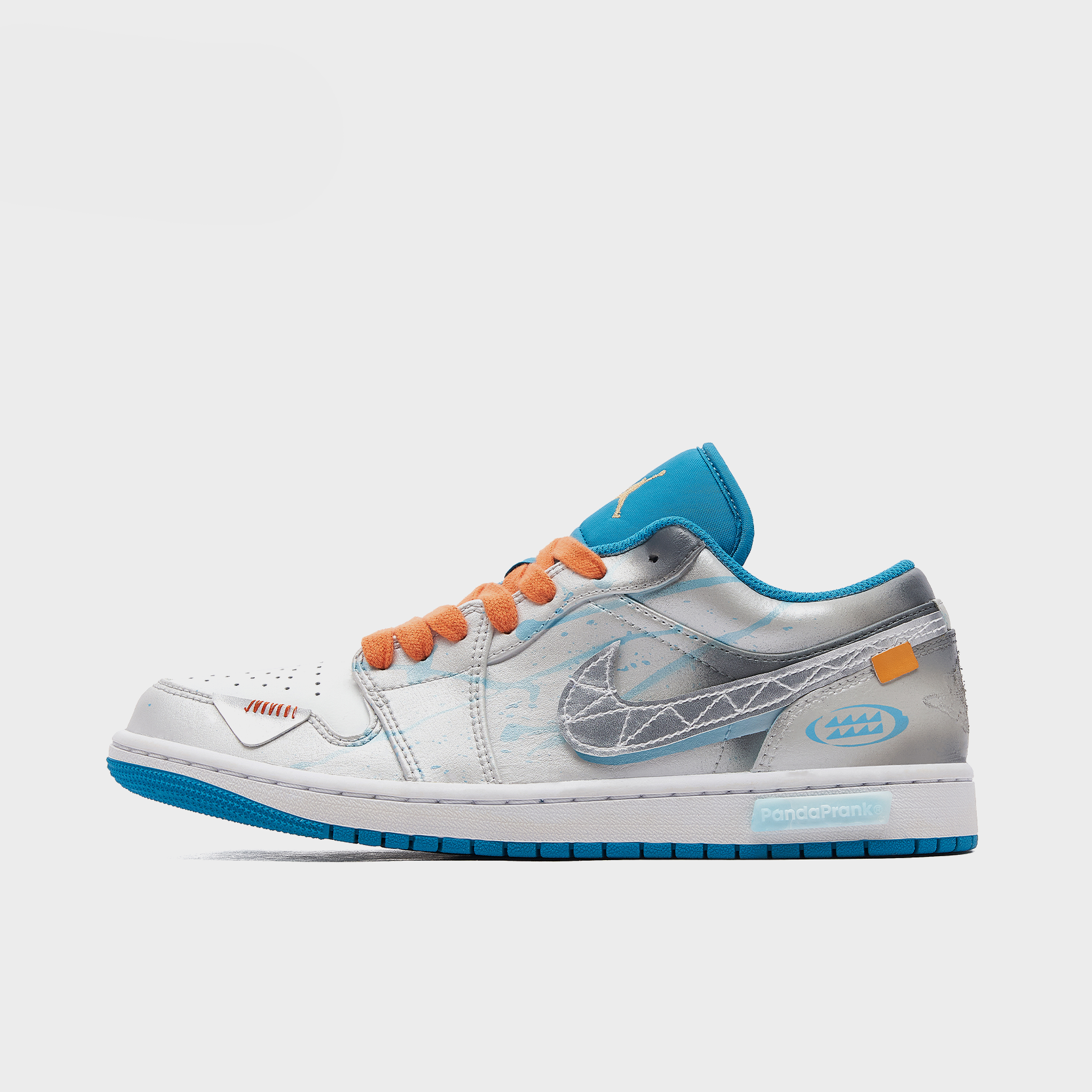 Summer Wave - Men's Jordan 1 Low Custom