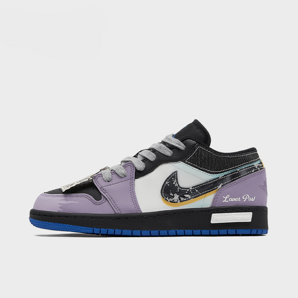 Purple Love - Unisex Jordan 1 Low Custom