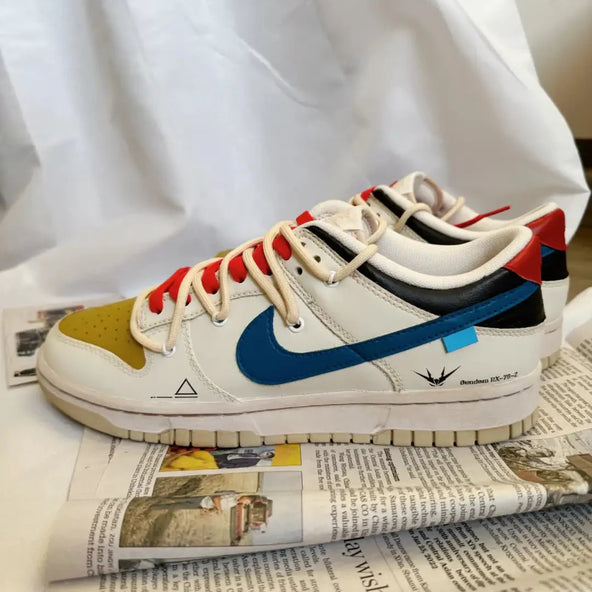[Custom Original Gundam]  Dunk Skateboarding Shoes Men