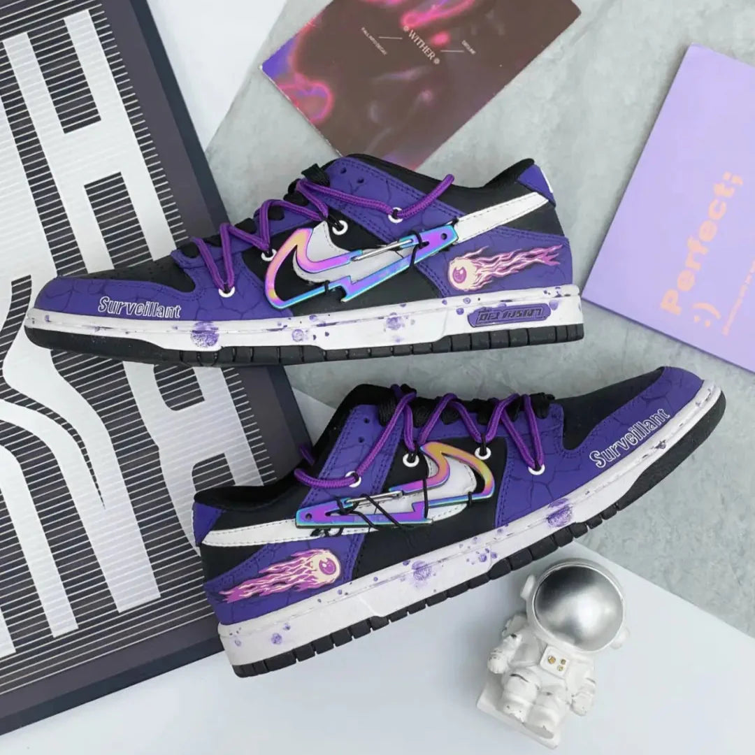 [Custom Comets ]  Dunk Skateboarding Shoes Men