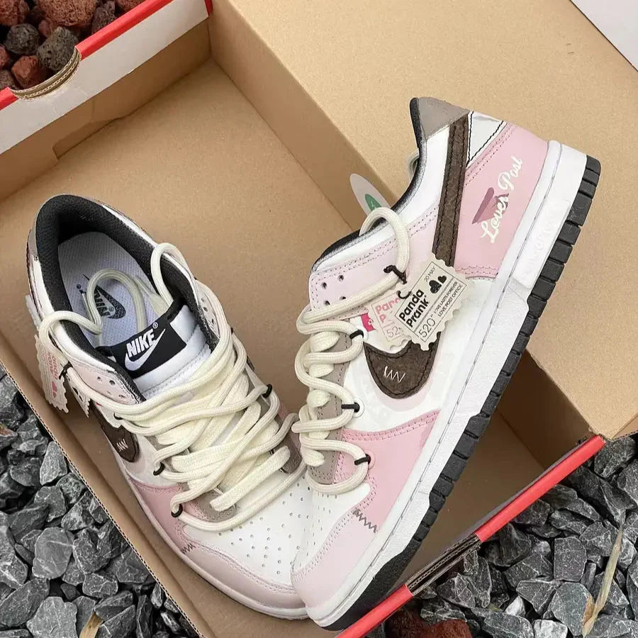 [Custom Women's Heart-shaped]  Dunk Skateboarding Shoes Women's