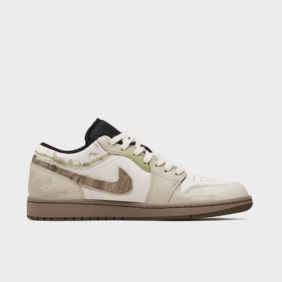 Shallow Forest Shadows - Men's Jordan 1 Low Custom