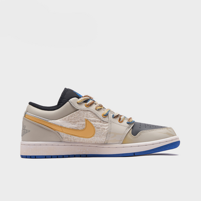 Warm Current - Men's Jordan 1 Low Custom