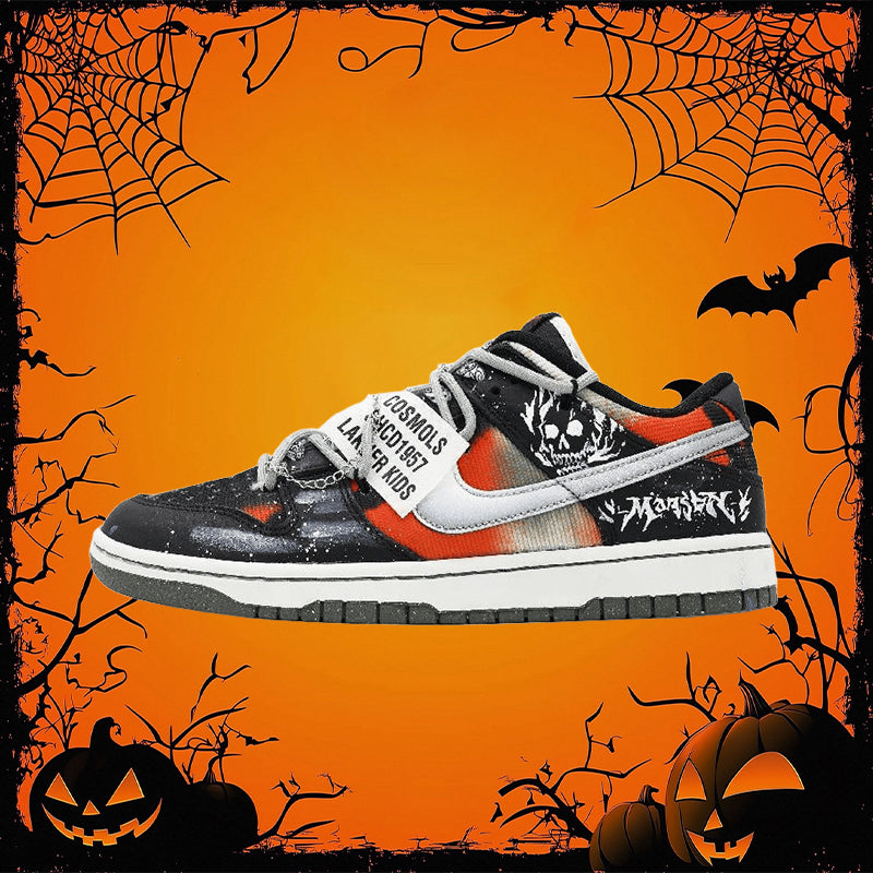 [Custom Male Soul Flame]  Dunk Skateboarding Shoes Men