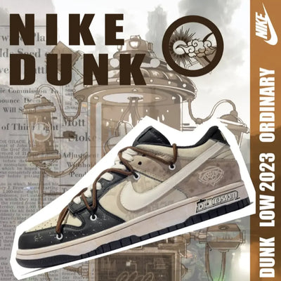 [Custom Female wall-facing S-BOX]  Dunk Skateboarding Shoes Women's