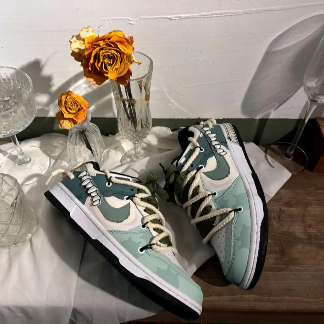 [Custom Female Tea Language S-BOX]  Dunk Skateboarding Shoes Women's