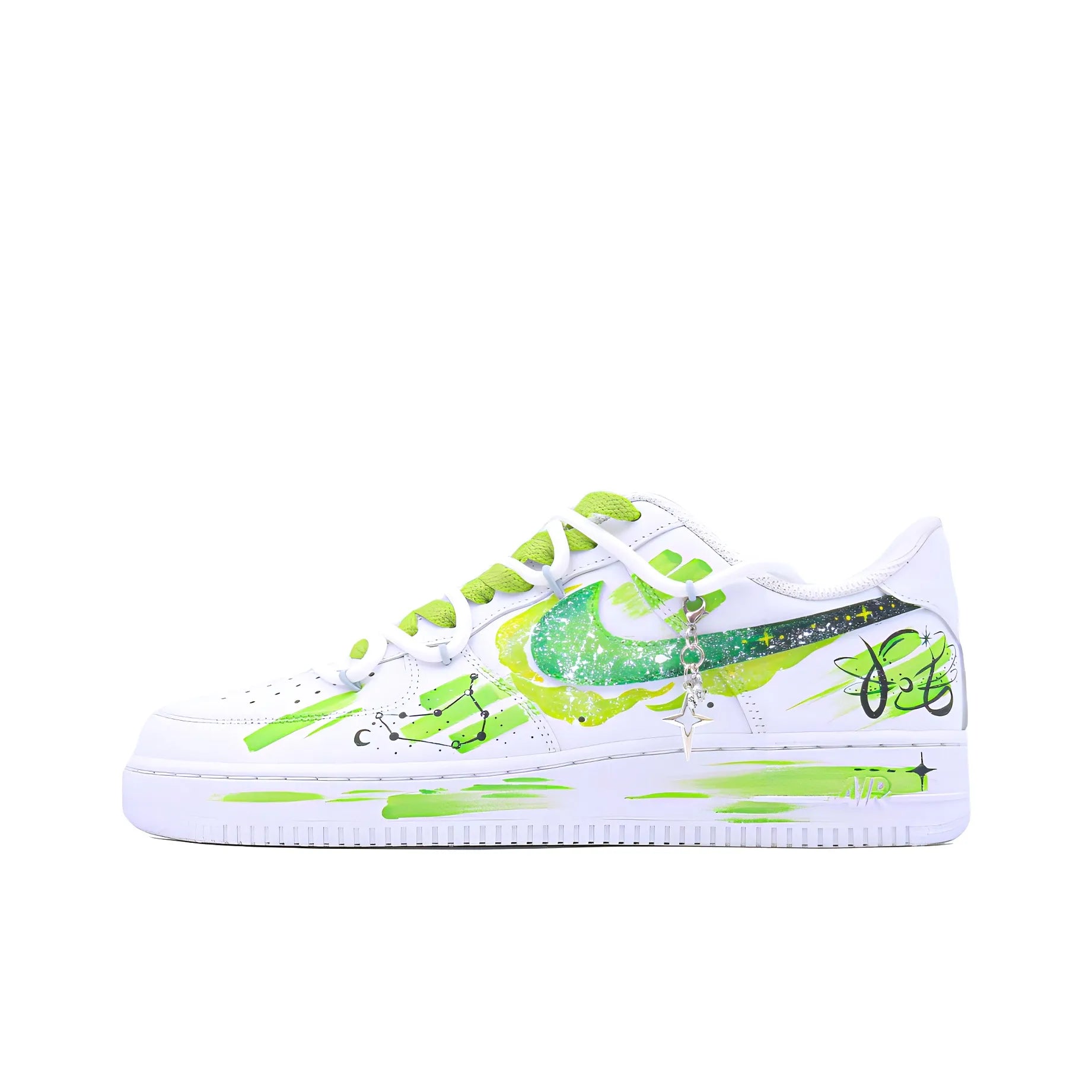 [Customized The Twelve Zodiac Signs: Capricorn - Fashionable Starry Sky] Air Force 1 Shoes Unisex