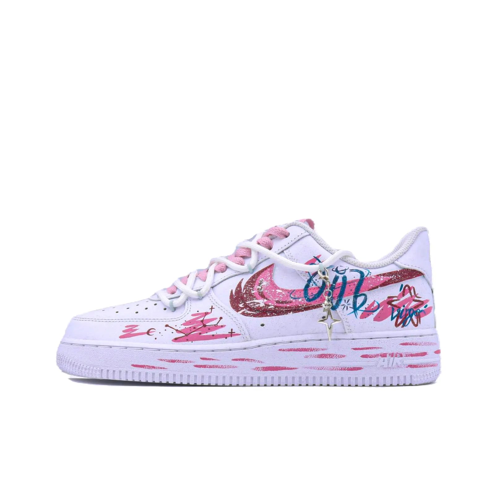 [Customized The Twelve Zodiac Signs: Virgo - Fashionable Starry Sky] Air Force 1 Shoes Unisex