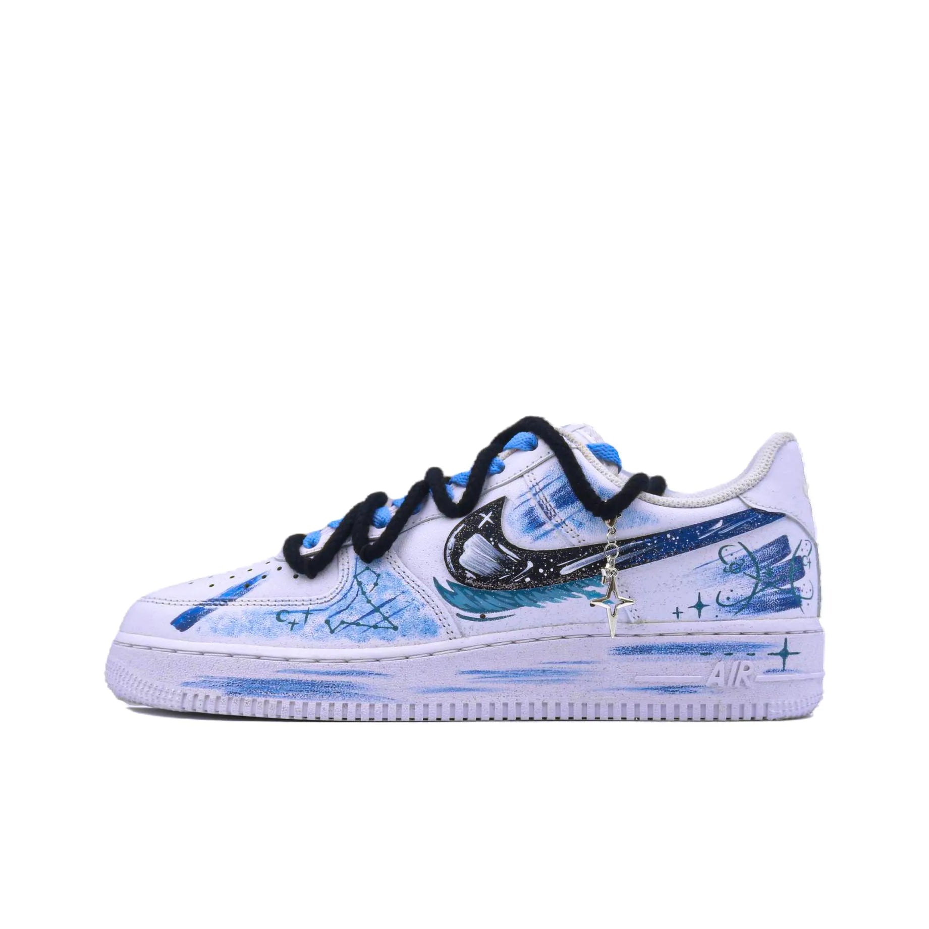 [Customized The Twelve Zodiac Signs: Pisces - Fashionable Starry Sky] Air Force 1 Shoes Unisex