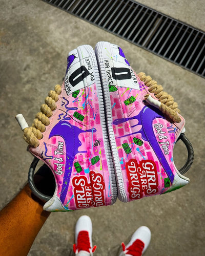 [Customized Brooklyn Family Hand-painted] Air Force 1 Low-top Shoes Unisex