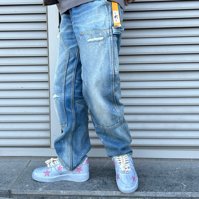 [Custom The pink star male]  Air Force 1 Skateboarding Shoes Men Low-top Pink