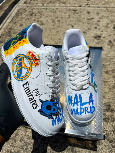 [Customized CR7⚽️Conquistador Hand-painted] Air Force 1 Low-top Shoes Unisex