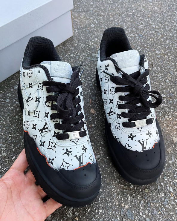 [Customized Ember Trace] Air Force 1 Shoes Unisex Hand Painted