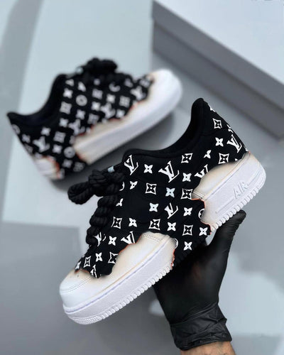 [Customized Ember Trace] Air Force 1 Shoes Unisex Hand Painted