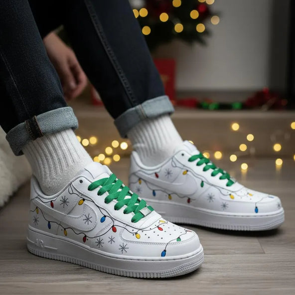 [Customized Starlight Serenade] Air Force 1 Low-top Shoes Unisex Hand-Painted Sneakers