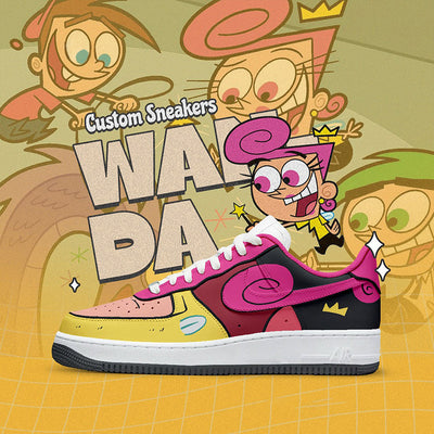 [Customized The Fairly OddParents - Character Shoes] Air Force 1 Shoes Unisex Hand Painted